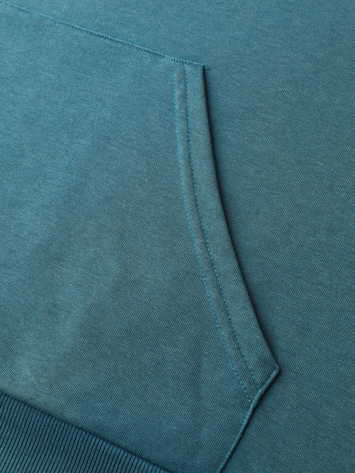 Vintage Pockets Solid Hoodie - Image 6