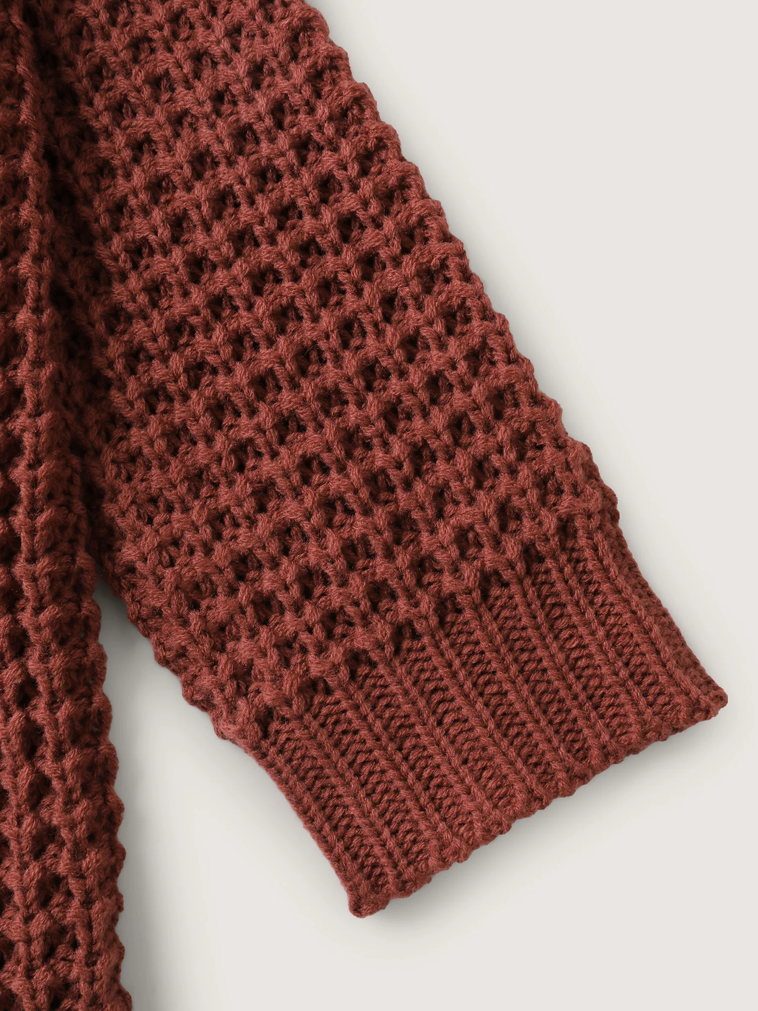 Vintage Textured Pockets Knit Cardigan - Image 6