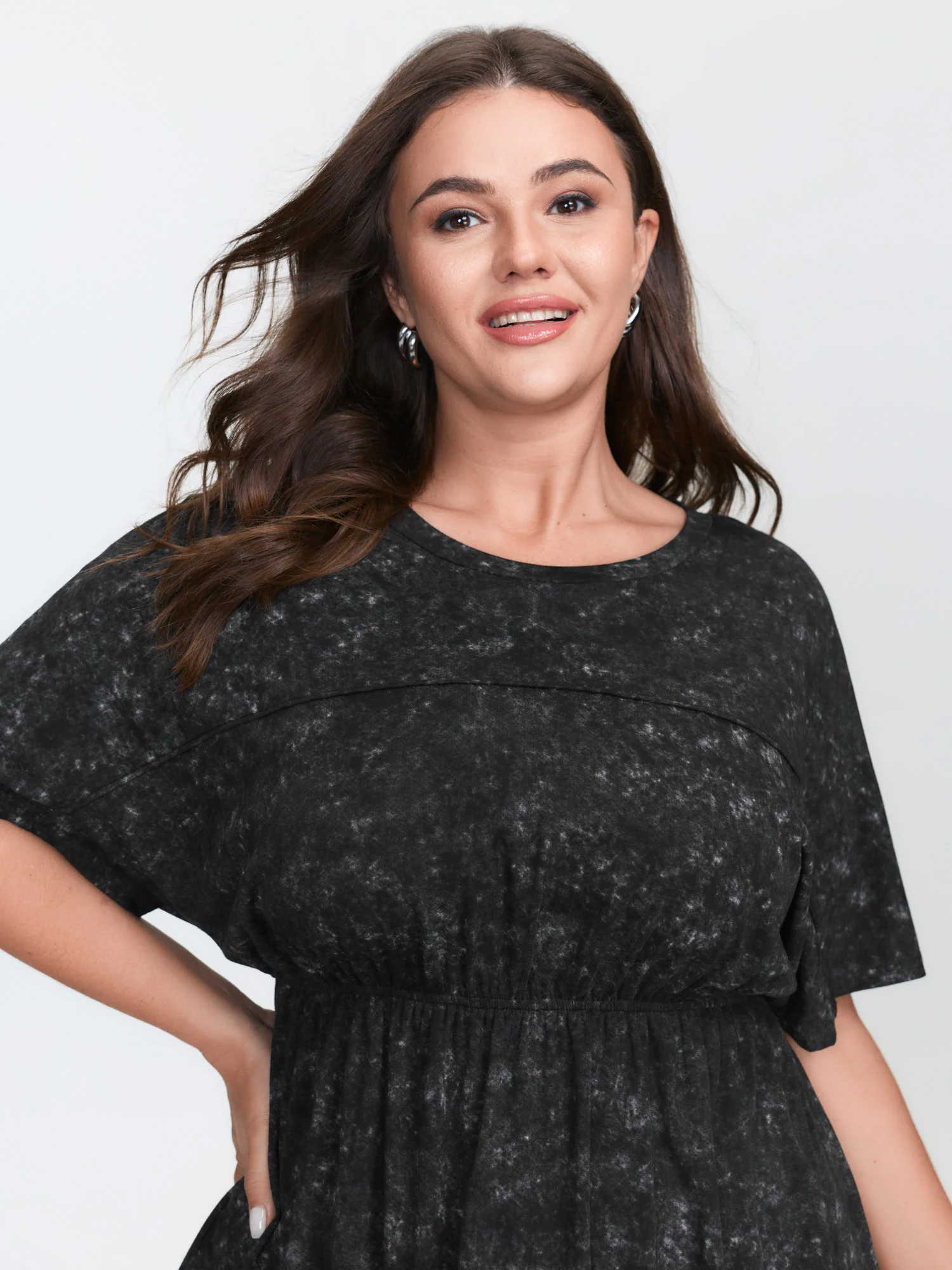 Vintage Wash Raglan Sleeve T-Shirt - Image 2