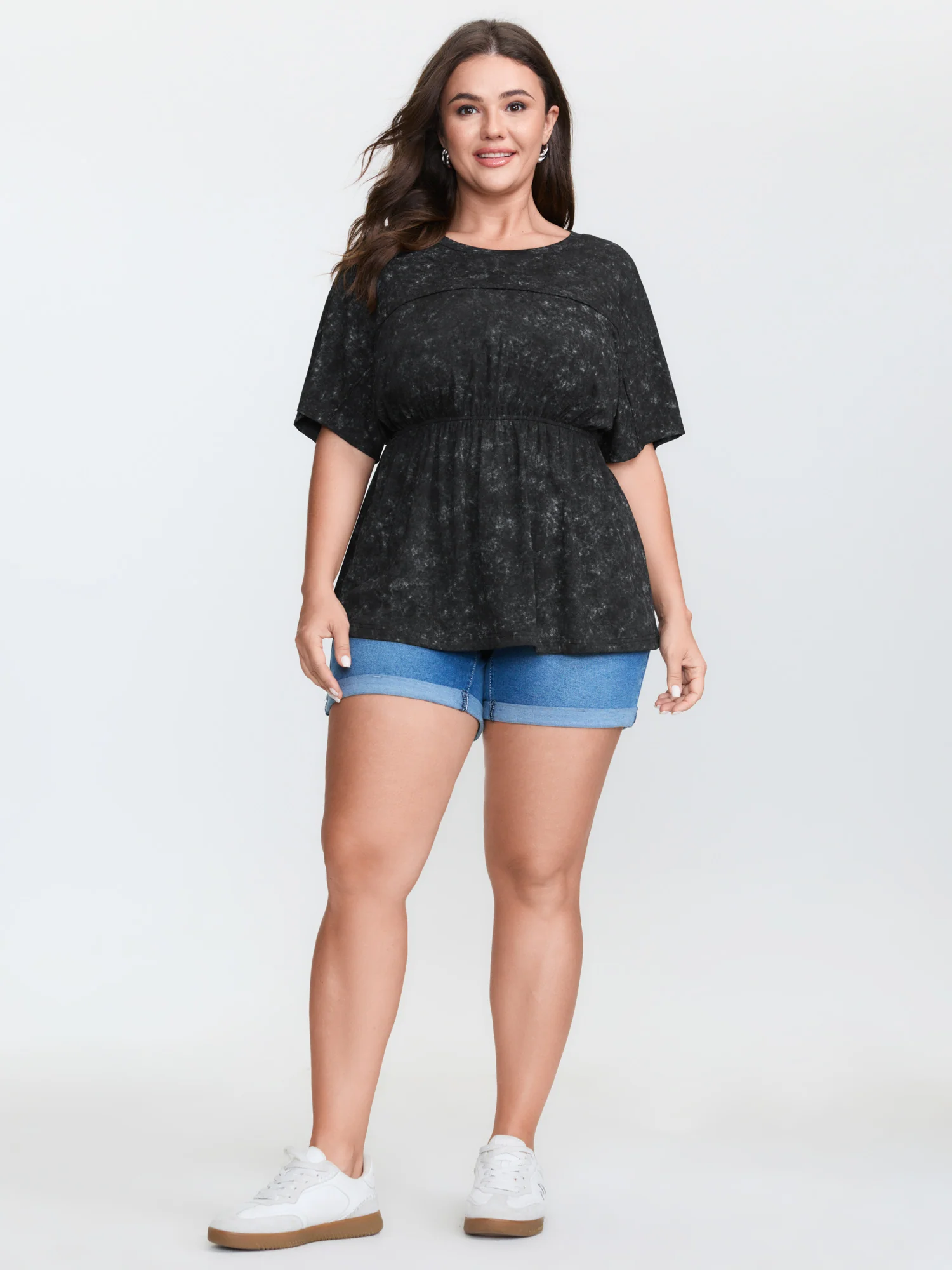 Vintage Wash Raglan Sleeve T-Shirt - Image 3