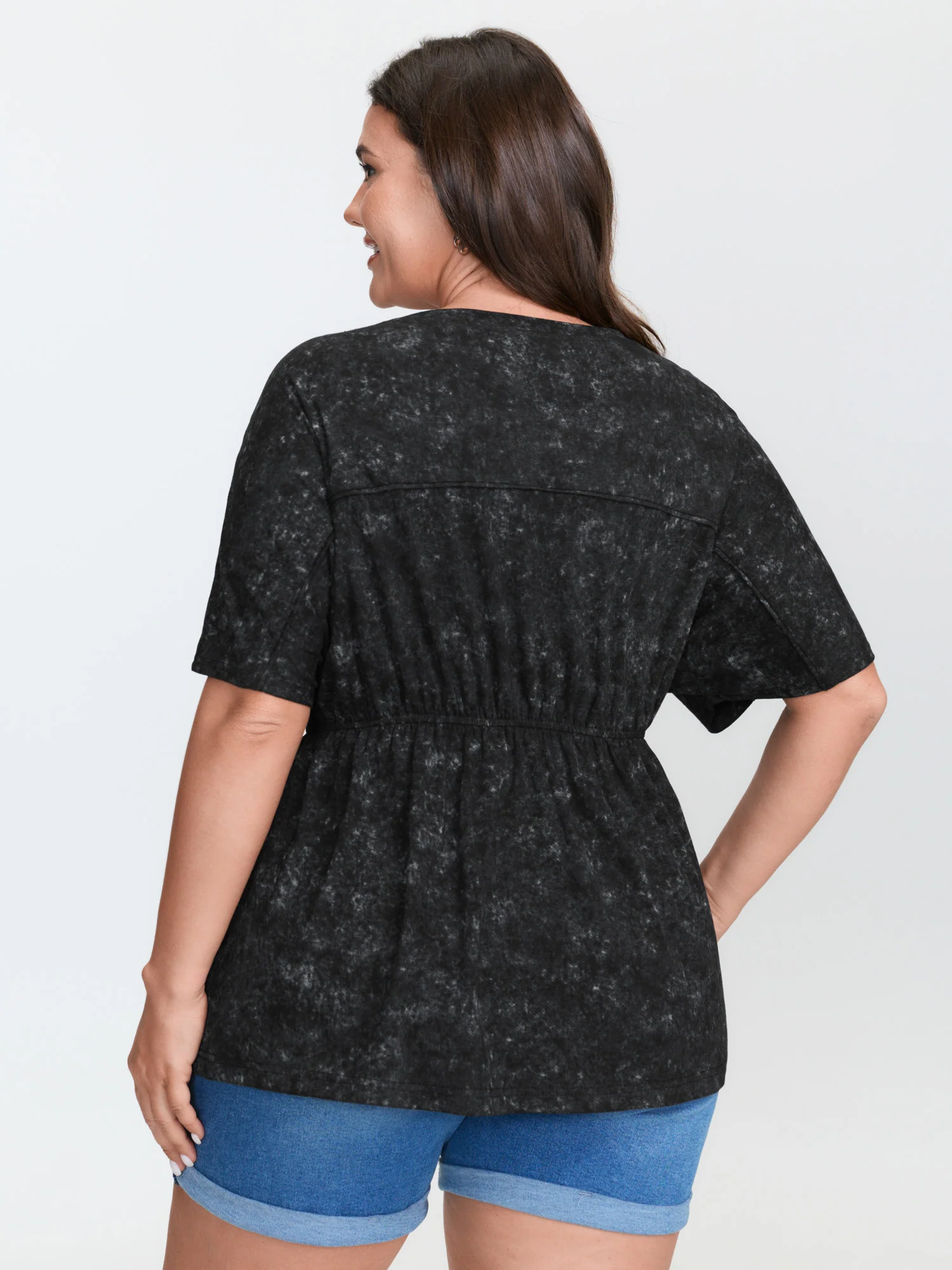 Vintage Wash Raglan Sleeve T-Shirt - Image 4