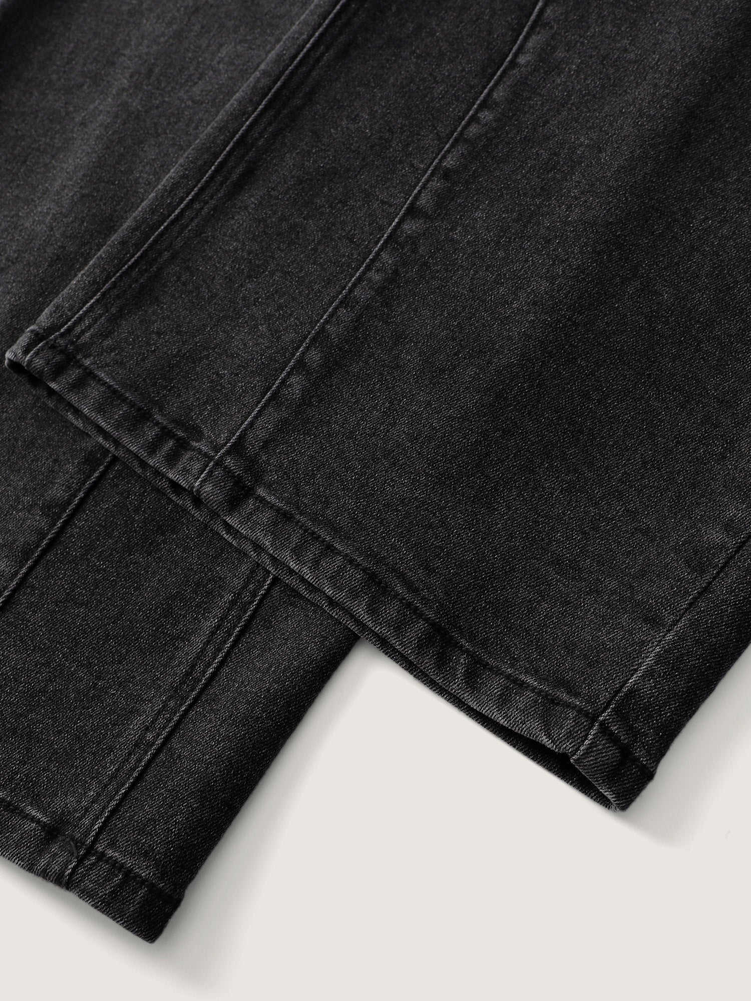 Vintage Wash Stretchy Straight-Leg Jeans - Image 7
