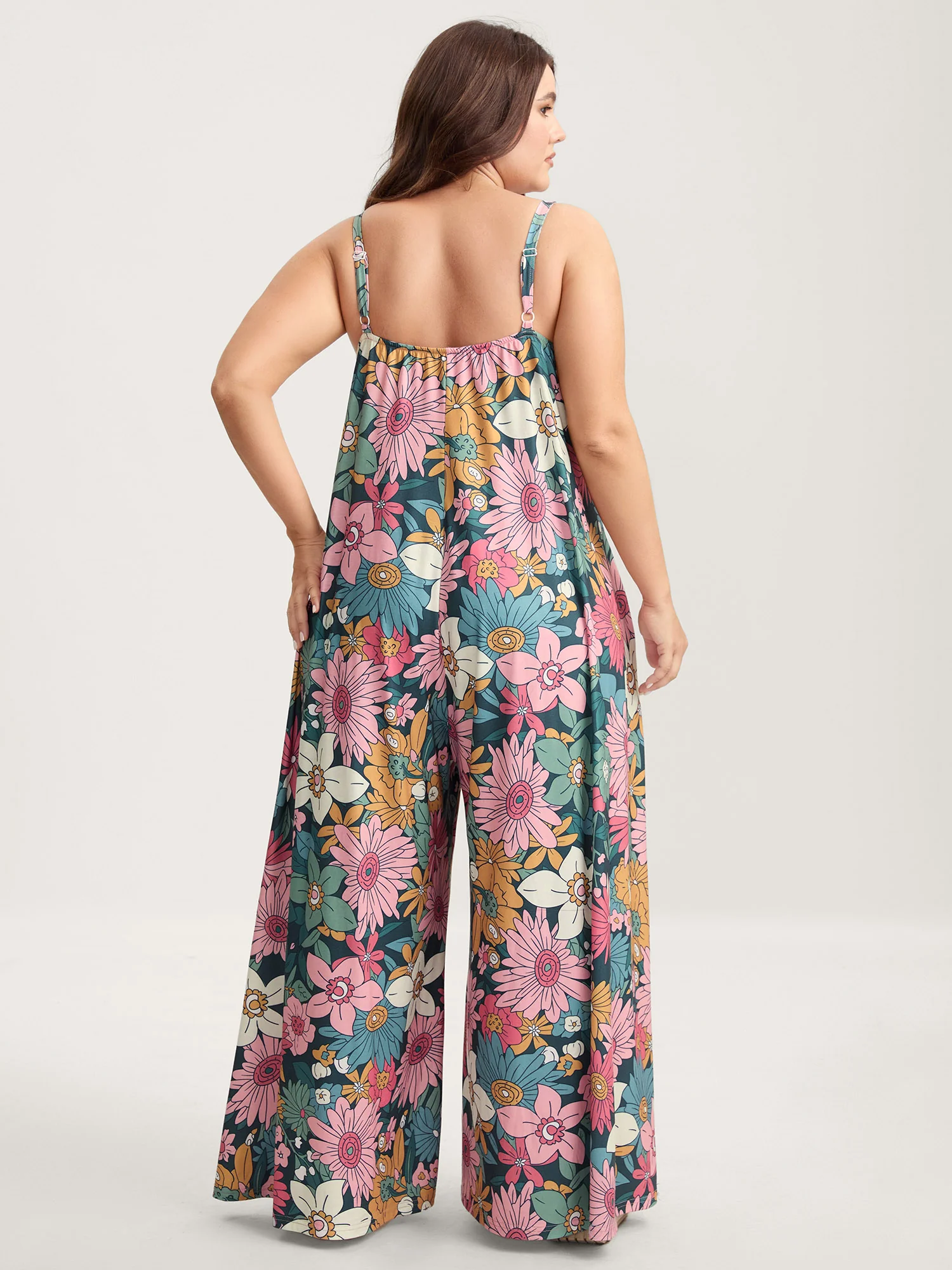 Vivid Groove Stretchy Adjustable Jumpsuit - Image 12
