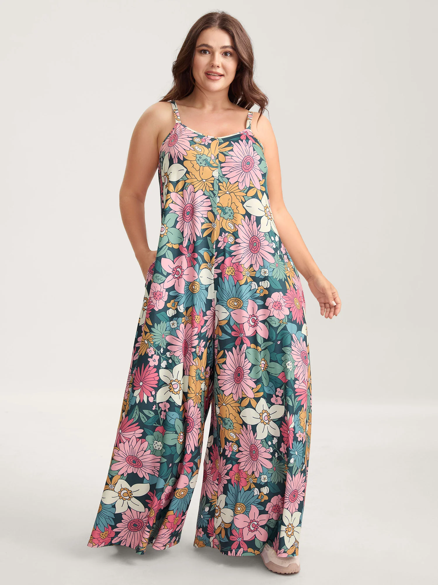 Vivid Groove Stretchy Adjustable Jumpsuit - Image 8