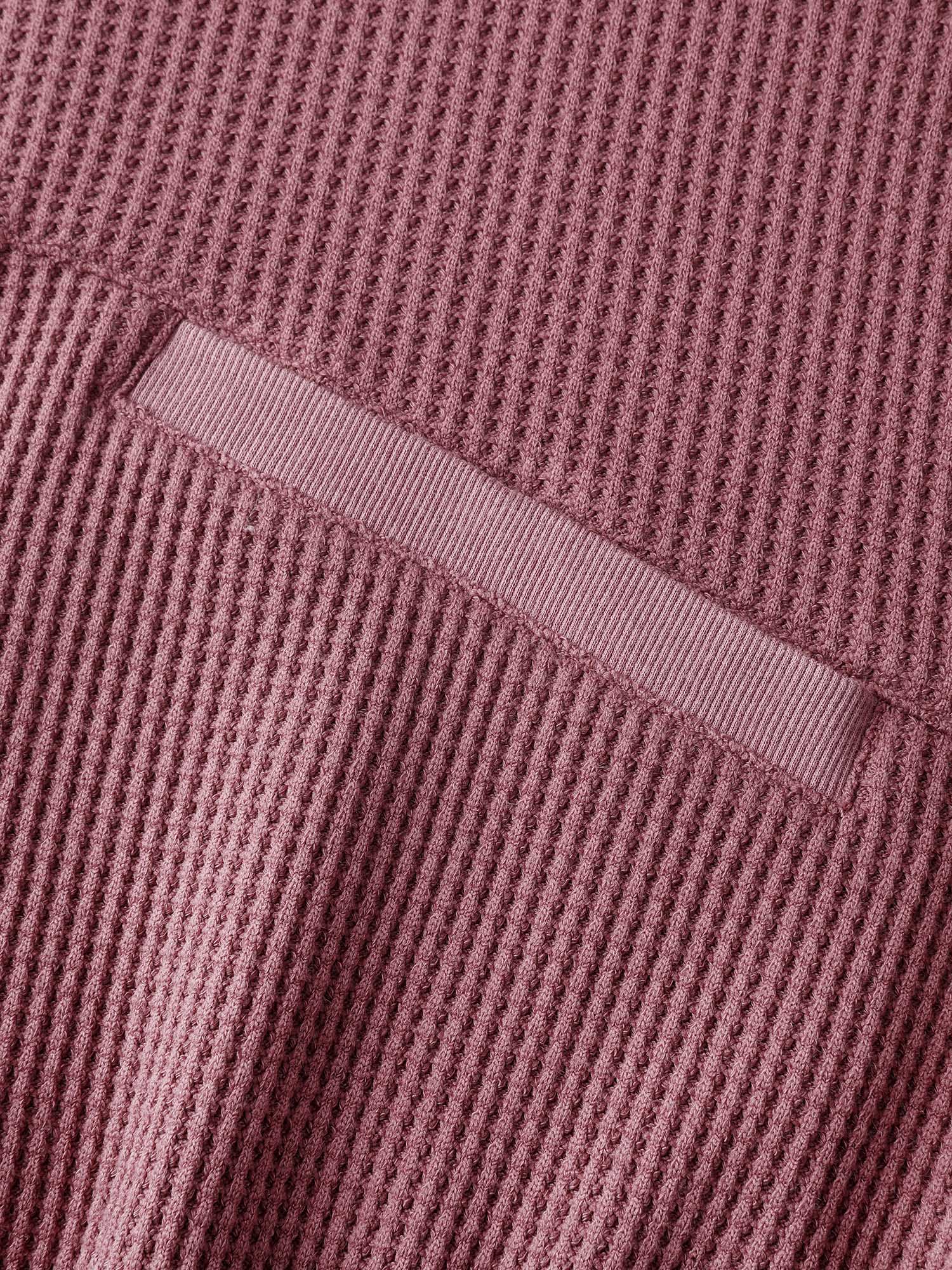 Waffle Weave Blend Pockets Jacket - Image 5