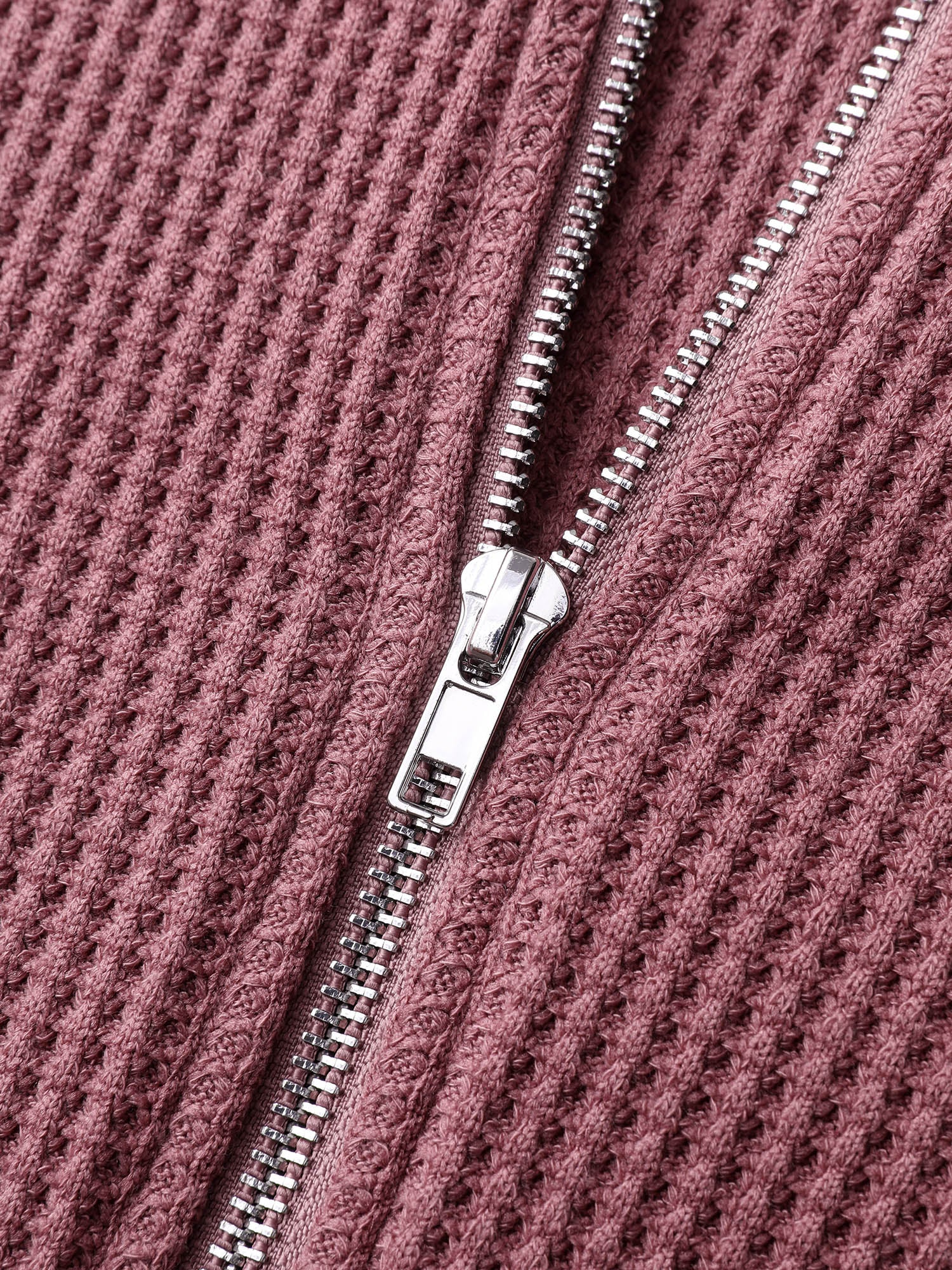 Waffle Weave Blend Pockets Jacket - Image 6