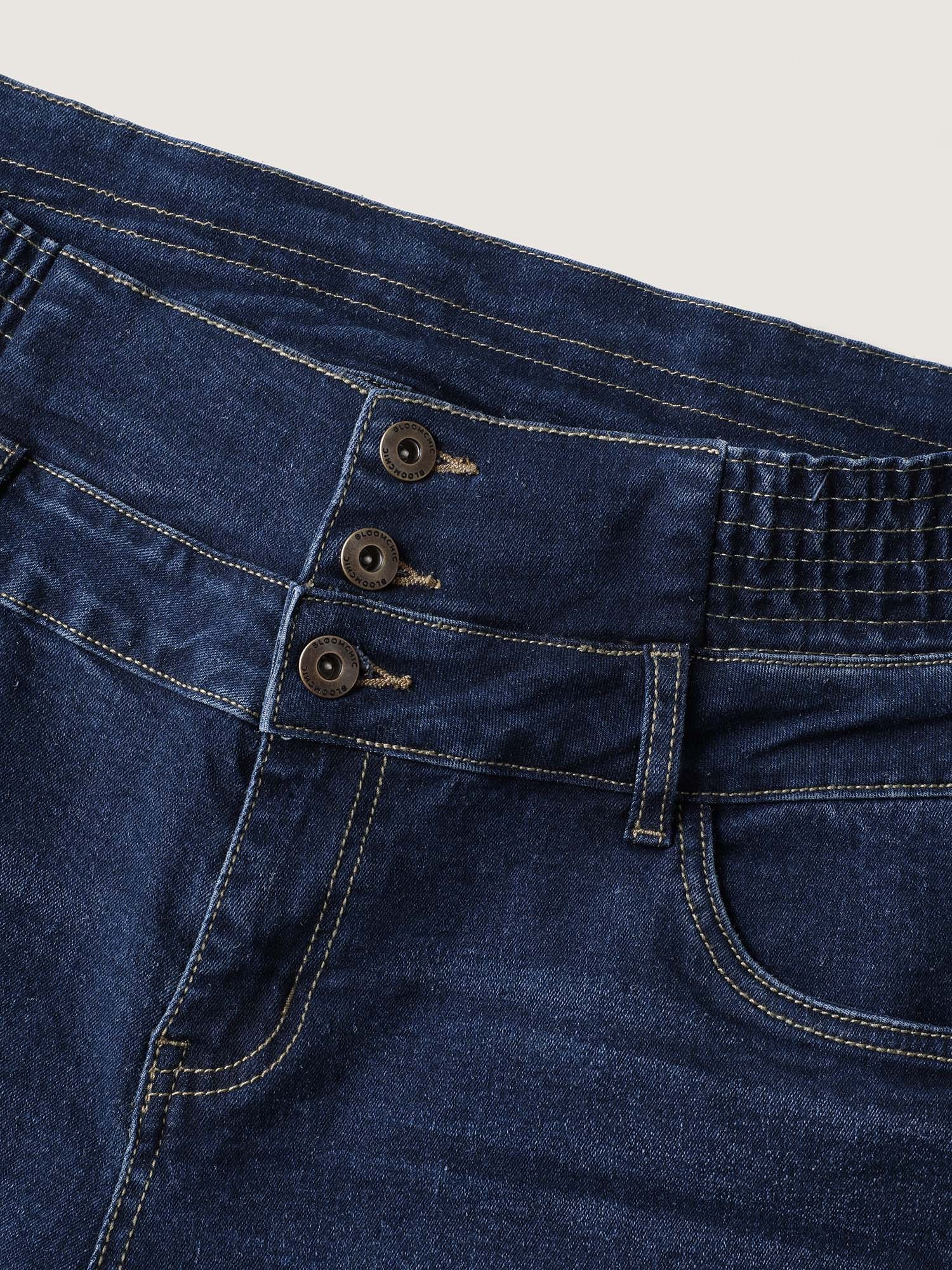 Waist-Cinching Sculpted Skinny-Fit Jeans - Image 7