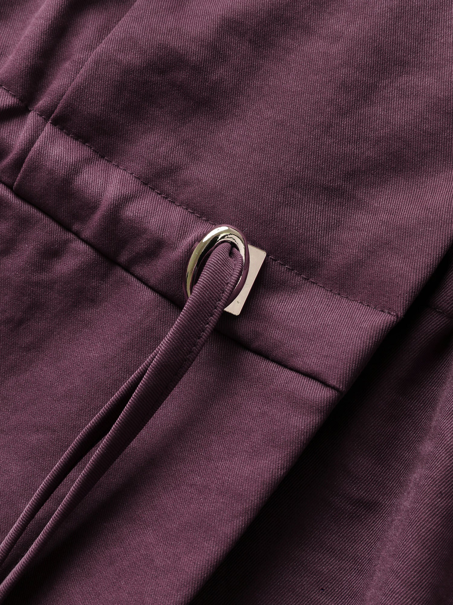 Waist-Defining Drawstring Pockets Jacket - Image 6