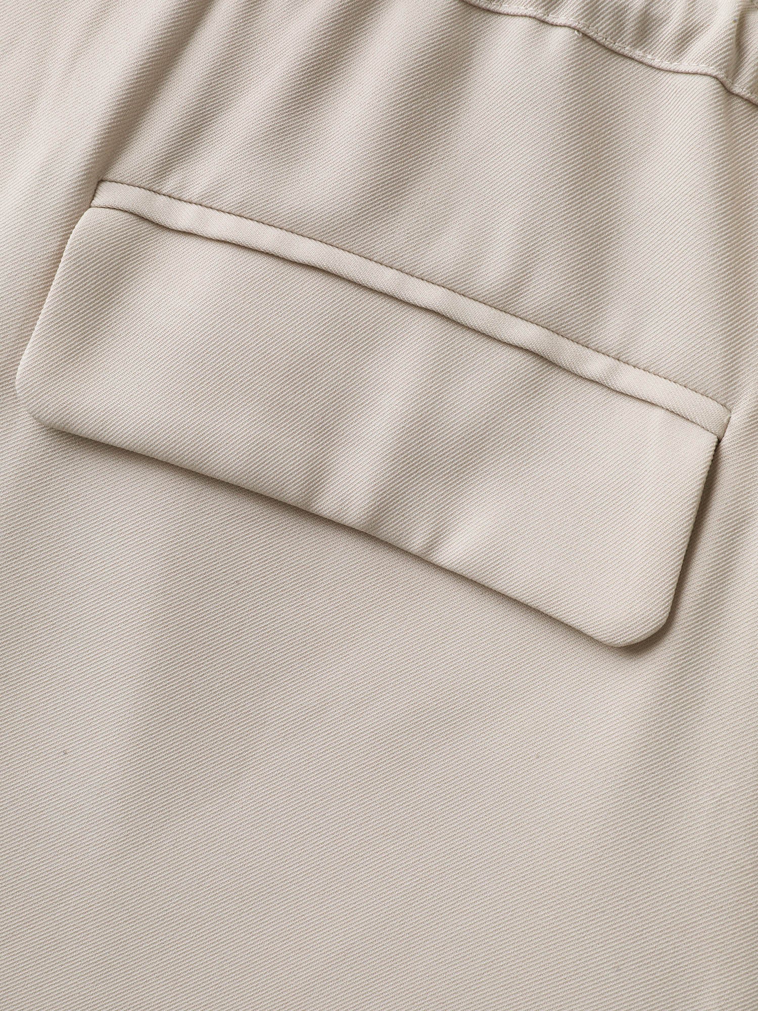 Waist Drawstring Patch Pockets Vest - Image 9