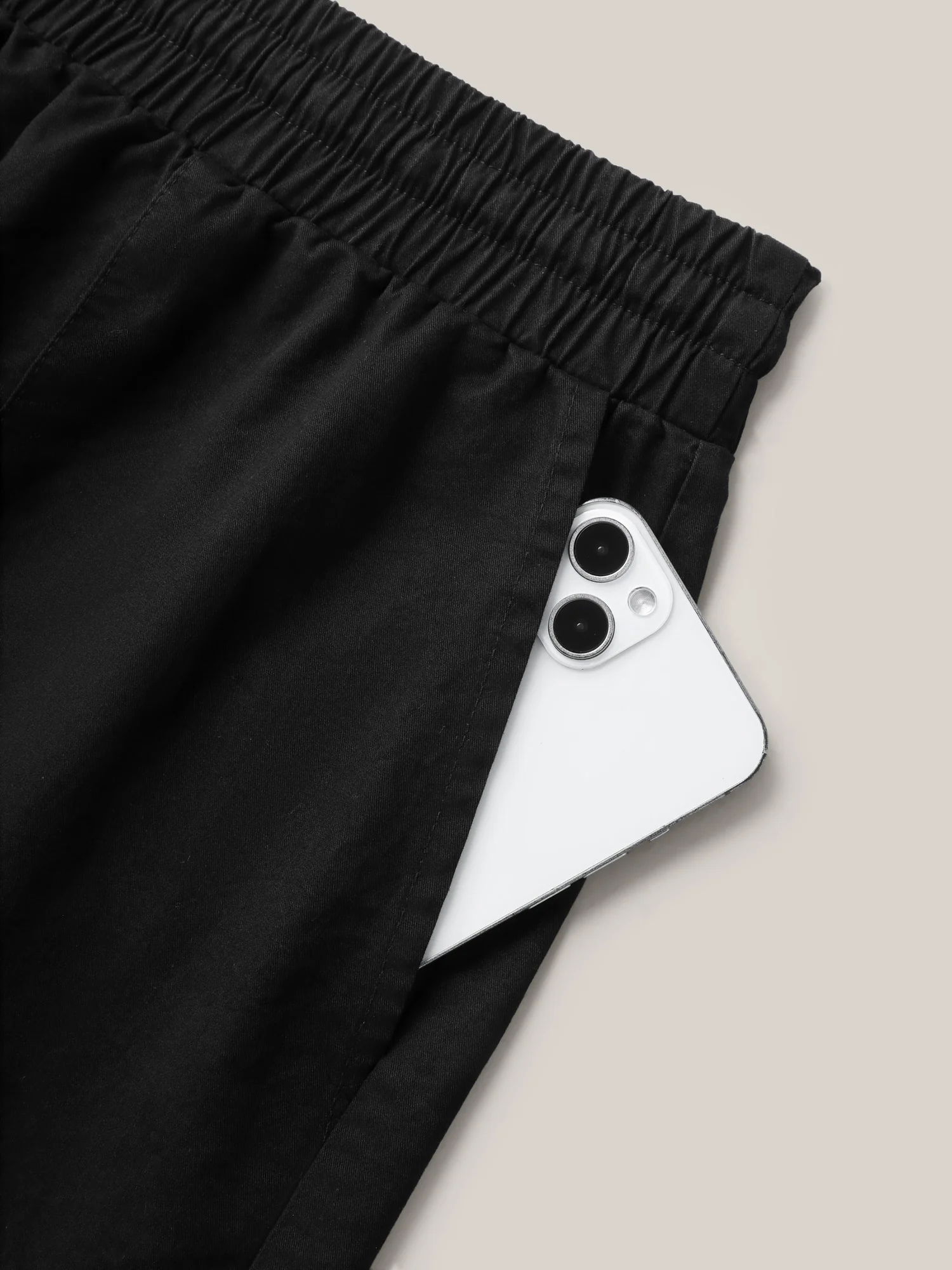 Waist-Drawstring Wide-Leg Shorts - Image 6