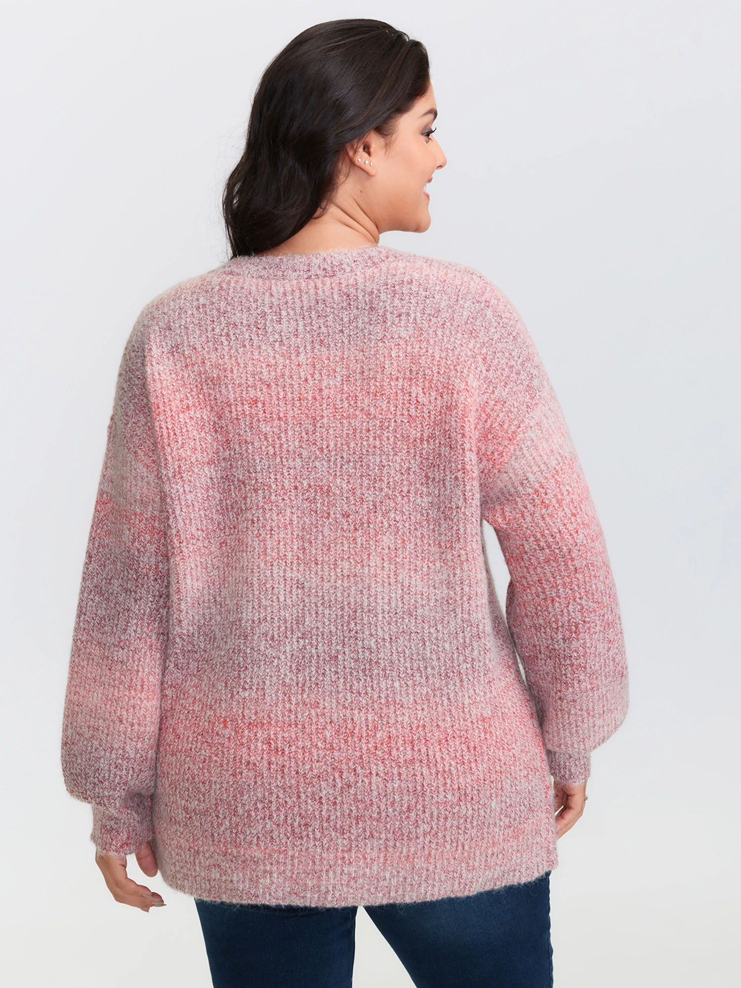 Warm Heater Color Gradient Pullover - Image 4
