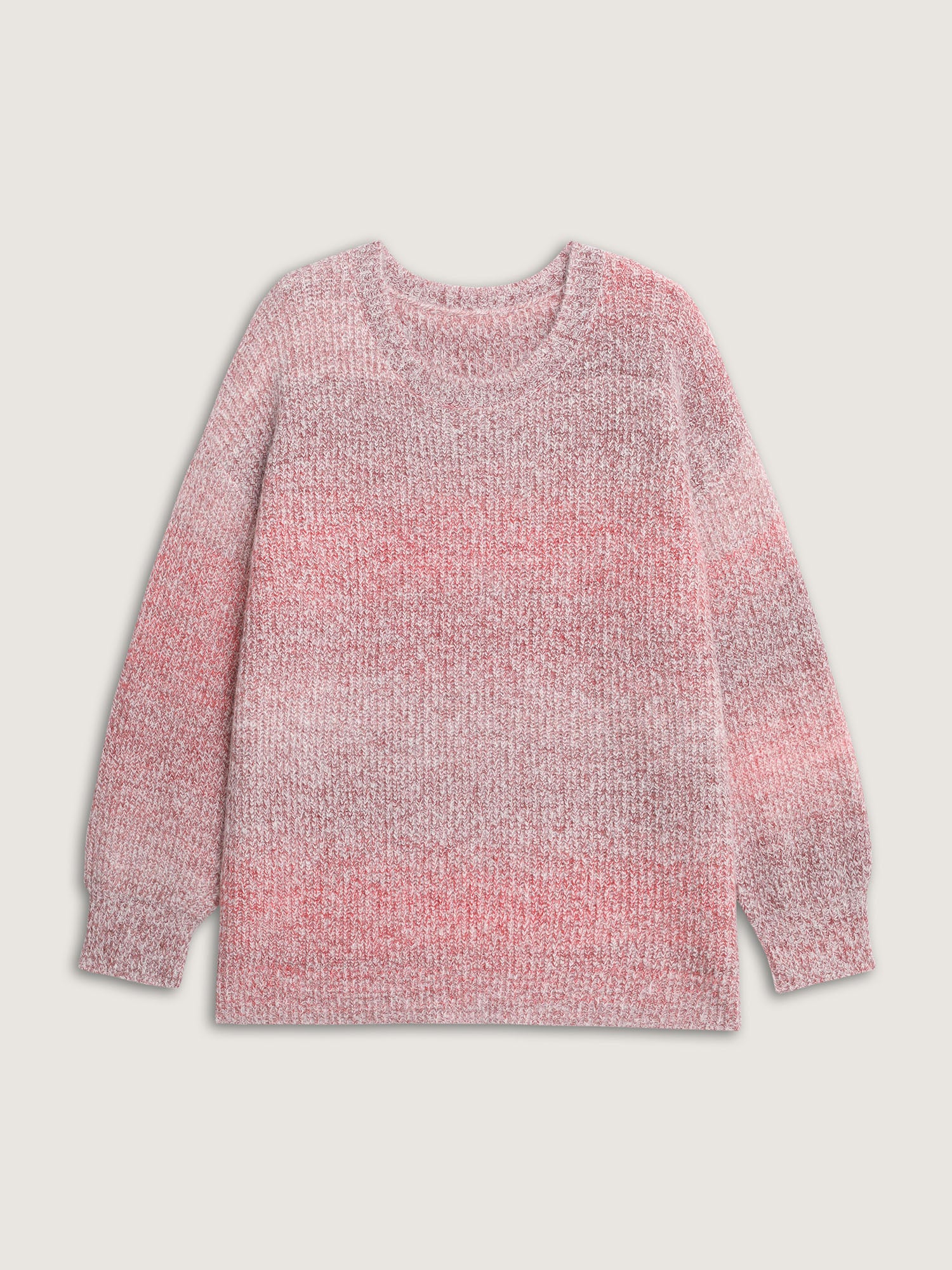 Warm Heater Color Gradient Pullover - Image 5