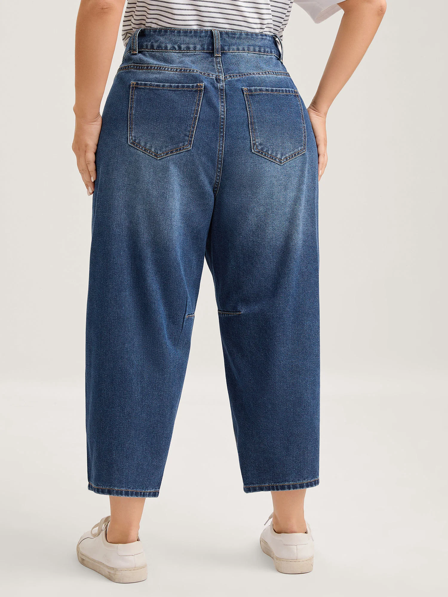 Wash Vintage Pockets Haren Jeans - Image 5