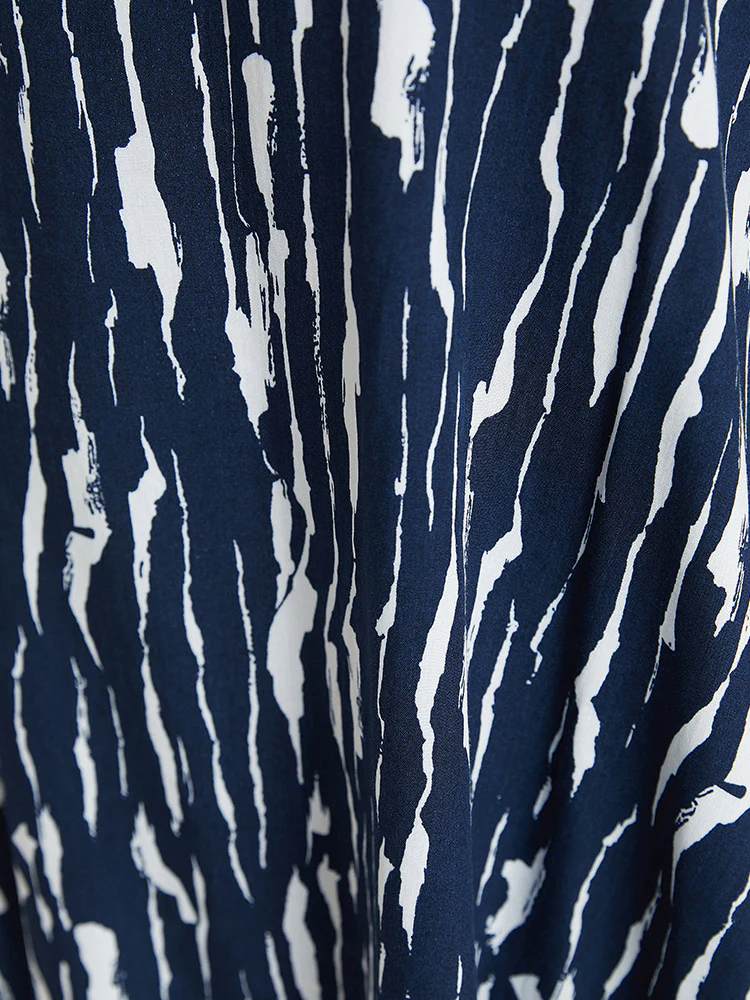 Water Ripple High Low Hem Blouse - Image 8
