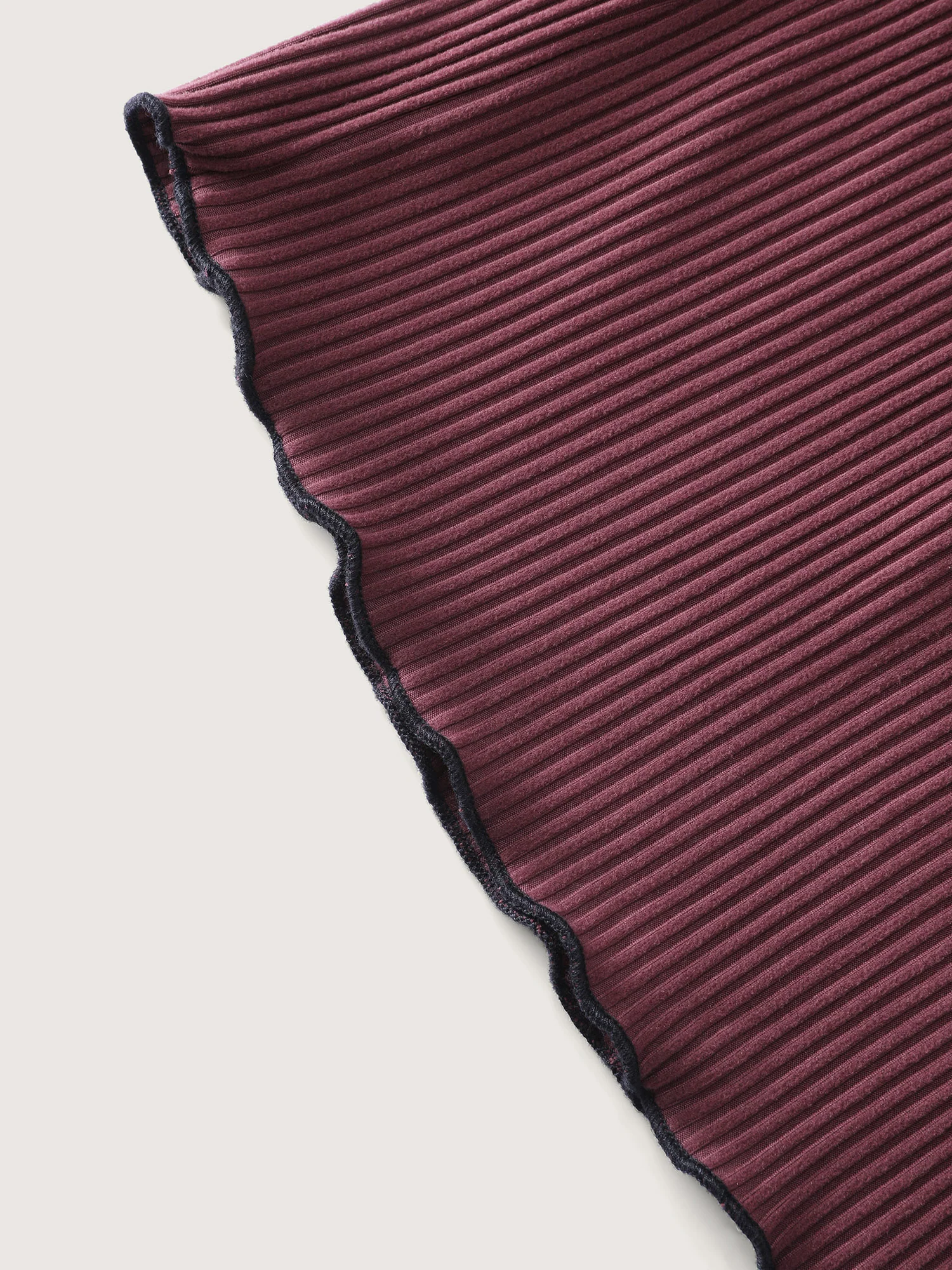 Wavy Edge Straight-Leg Lounge Bottoms - Image 7