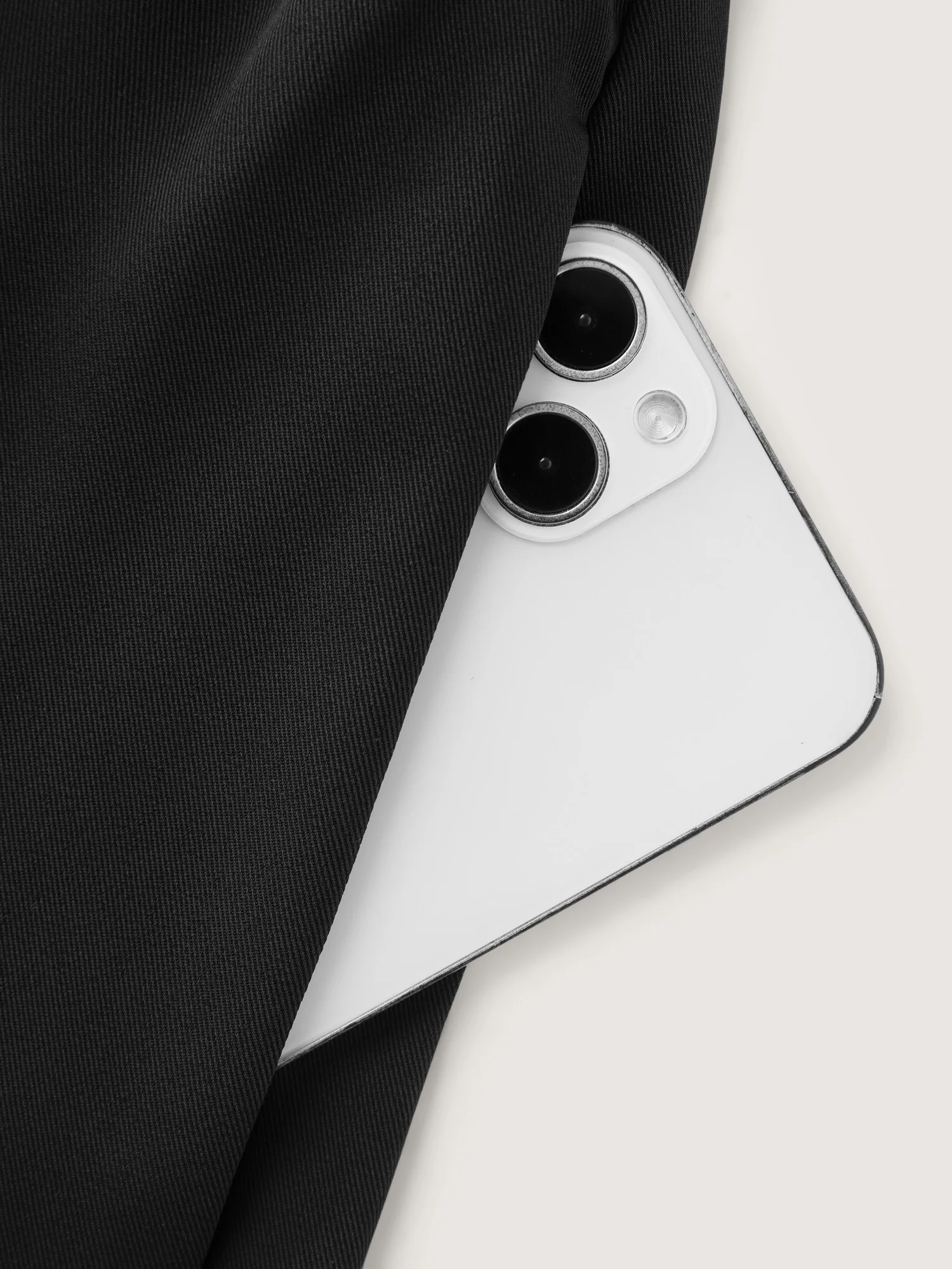 Wide Shirred Waistband Pockets Pants - Image 6