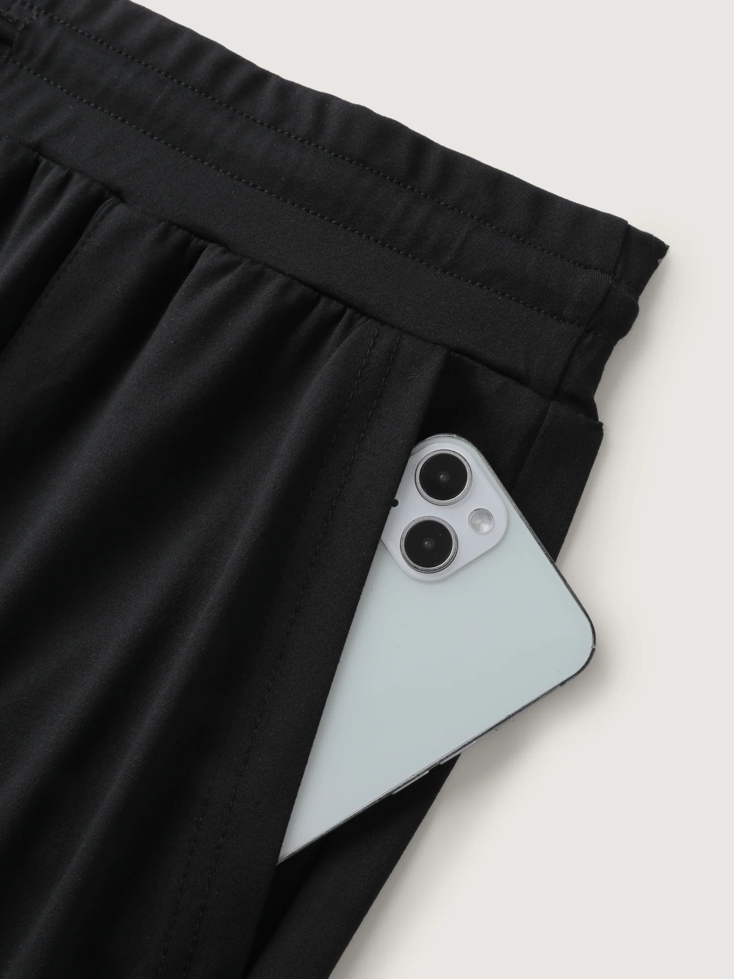 Wide Waistband Drawstring Flared Pants - Image 6