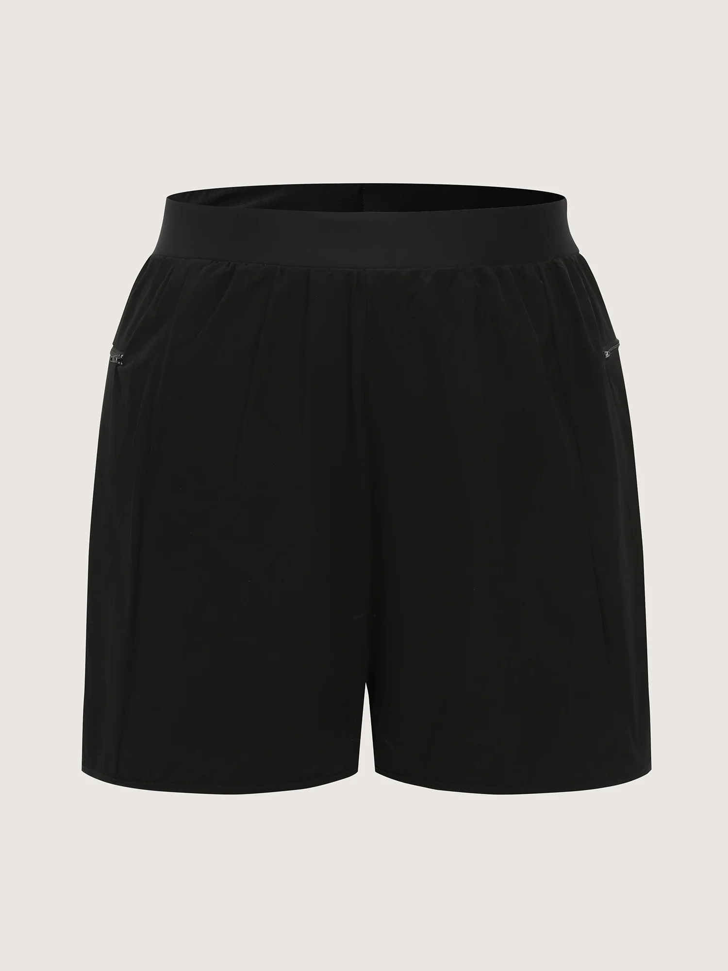 Wide Waistband Pockets Swim Bottoms - Image 6