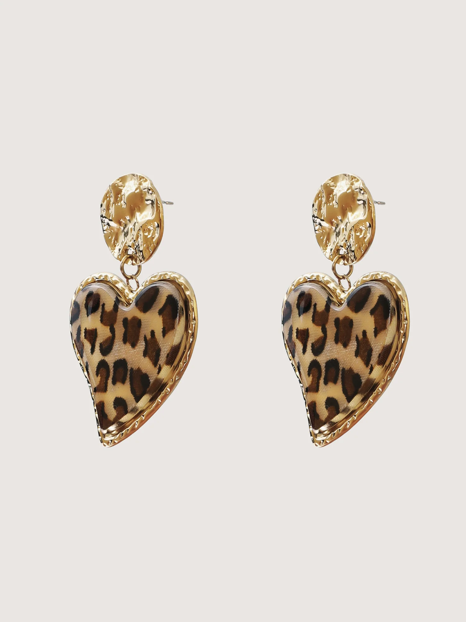 Wild Hearts 18K Gold-Plated Earrings - Image 3