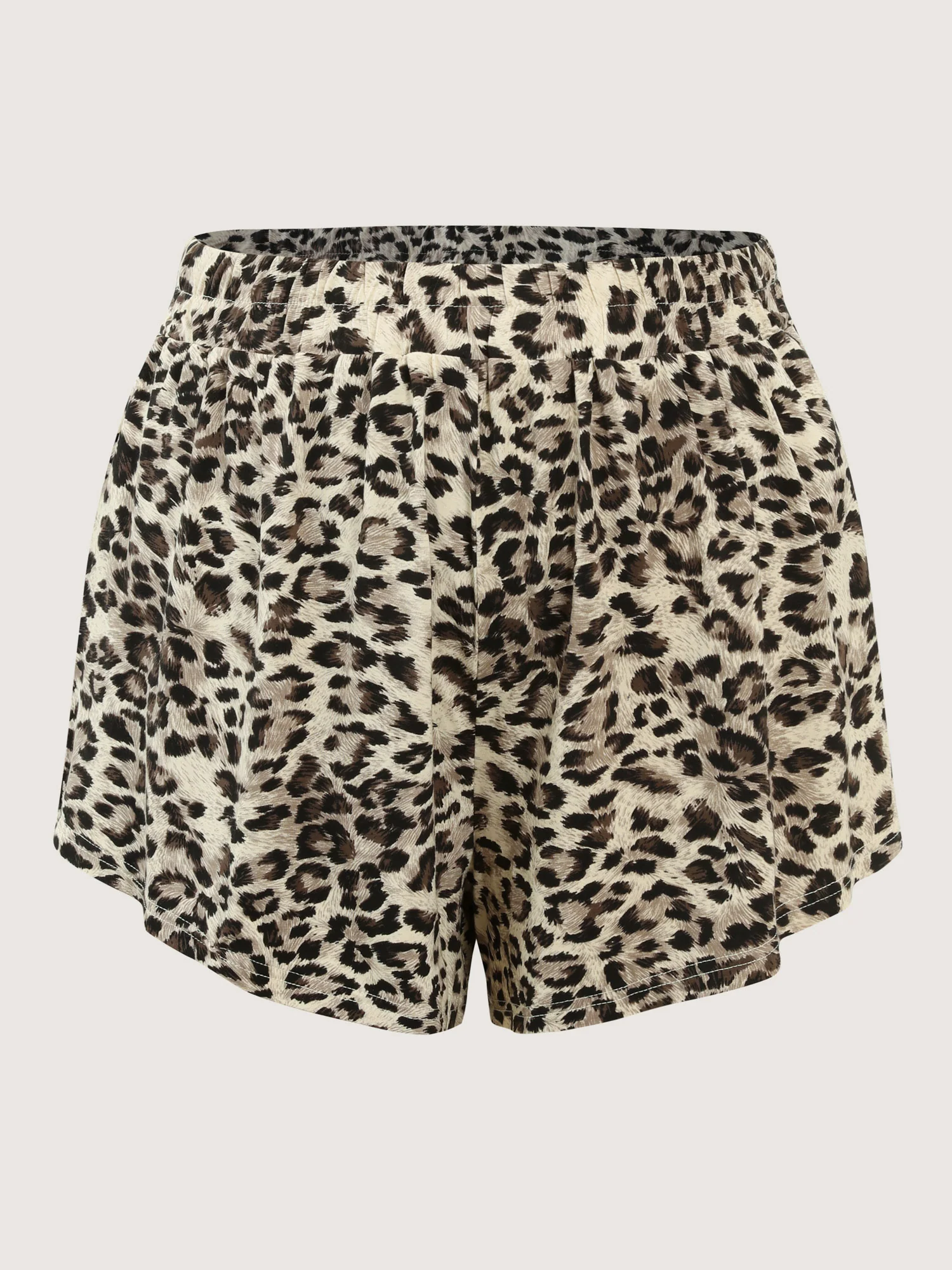 Wild Leopard Print Two-Piece Pajama Set - Image 9