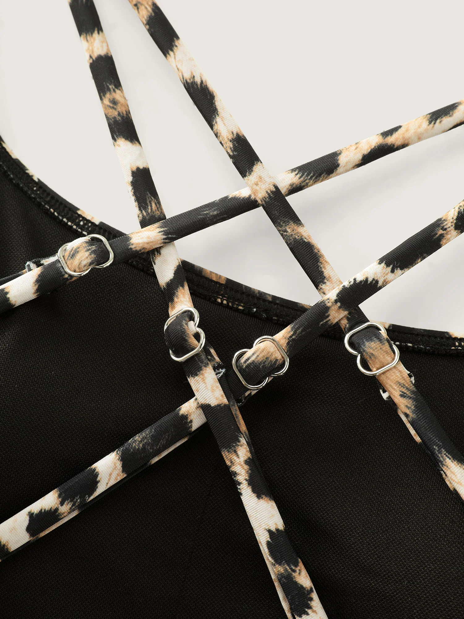 Wild Side Open Back Ties One-Piece Swimsuit - Image 6