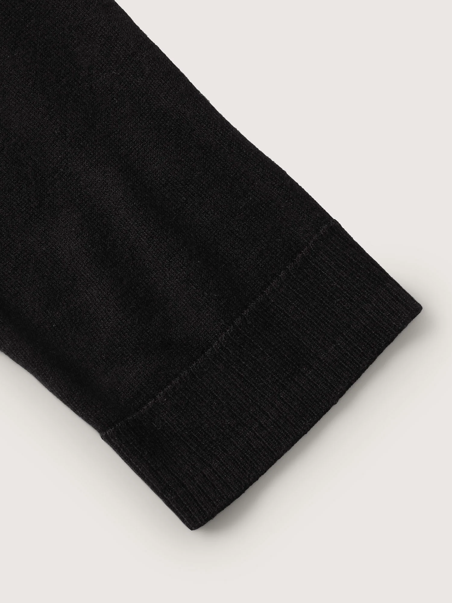 Woolen Blend Cropped Knit Cardigan - Image 6