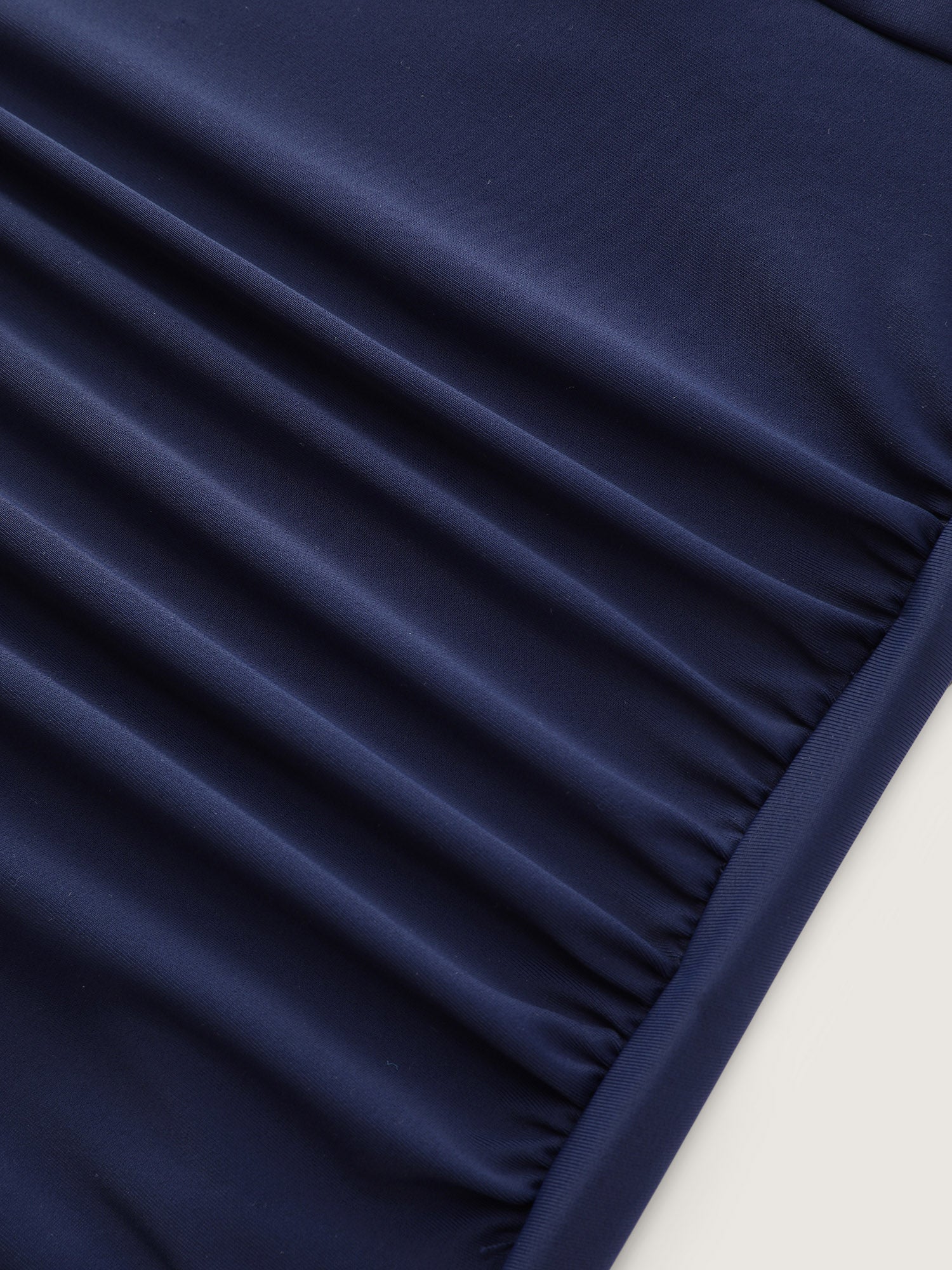 Wrap V-Neck Embroidery Edge One-Piece Swimsuit - Image 7