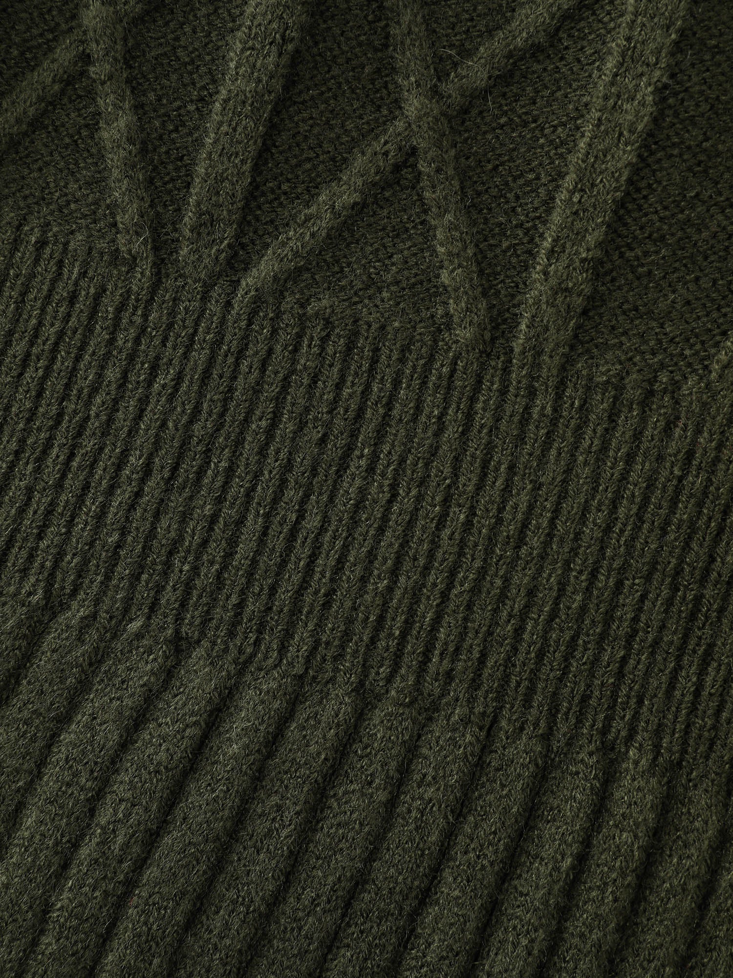 Zipper Front Fit and Flare Midi Sweater Dress - Image 6