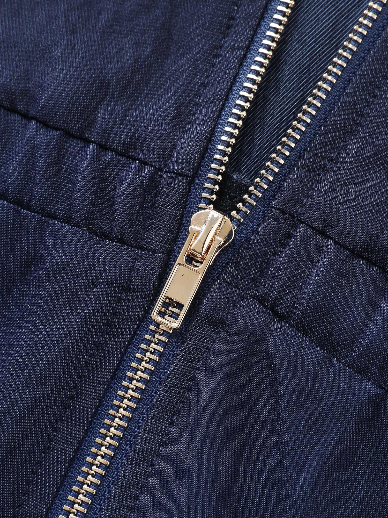 Zipper Front Tab Sleeve Jumpsuit - Image 7